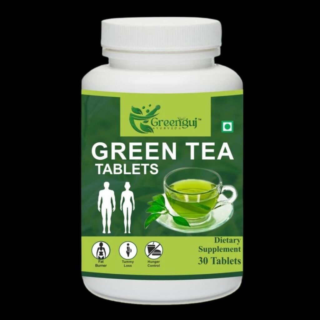 Green Tea Tablets Greenguj ayurveda