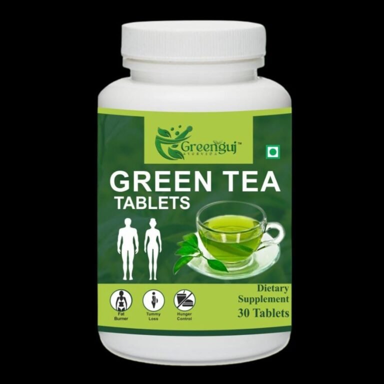 Green Tea Tablets Greenguj ayurveda